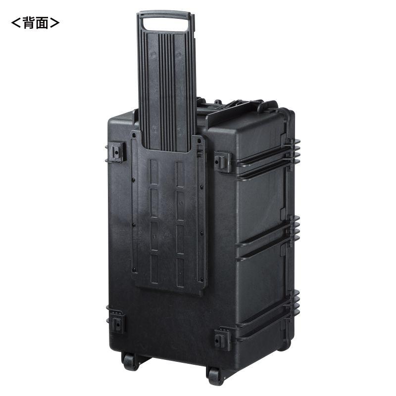 ハードツールケース ハードケース キャリーケース 耐衝撃 防水 防塵 IP67 超大型 クッション付き BAG-HD6 サンワサプライの画像