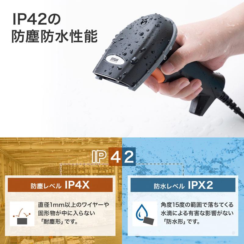 SANWA SUPPLY バーコードリーダー USB接続 2次元コード 1次元 QR SANWA SUPPLY バーコードリーダー USB接続 2次元コード 1次元 QR