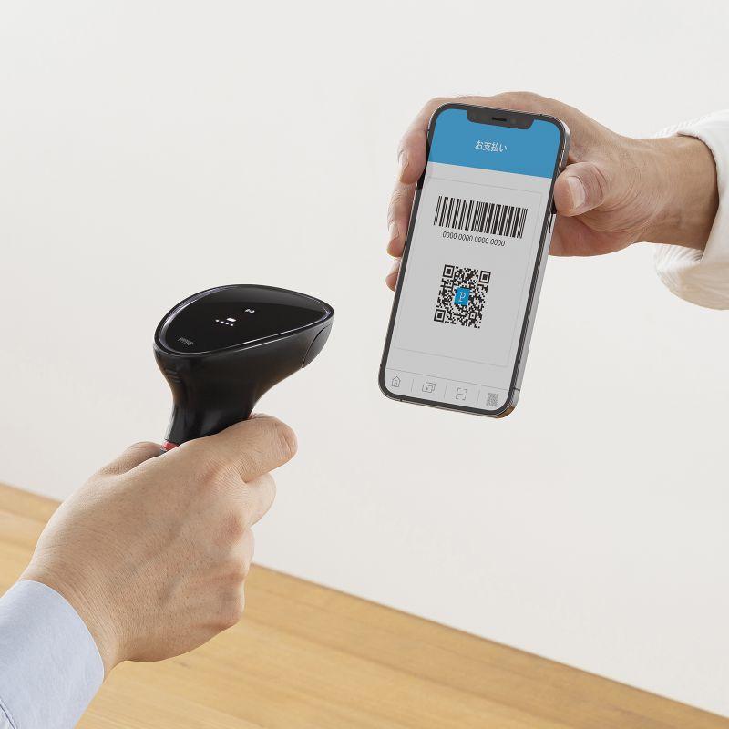 SANWA SUPPLY（サンワサプライ） ワイヤレスバーコードリーダー 2次元