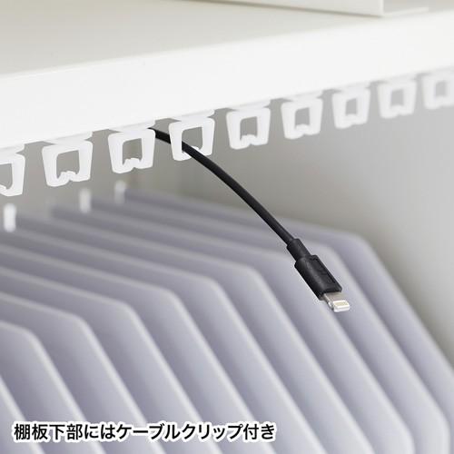 SANWA SUPPLY タブレット保管庫 収納キャビネット iPad