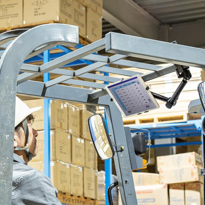 SANWA SUPPLY（サンワサプライ） タブレットホルダー 3関節 支柱