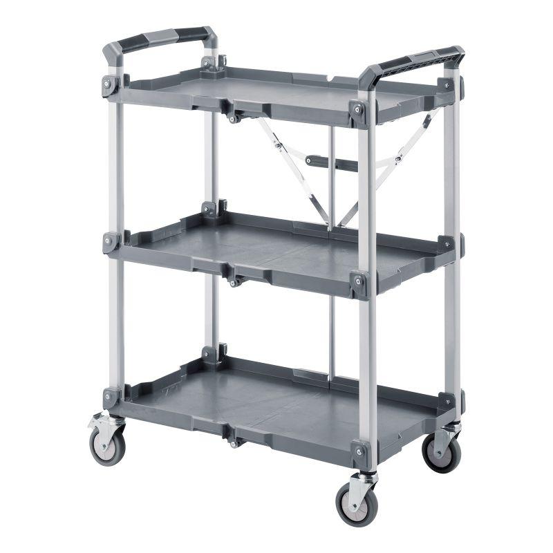 SANWA SUPPLY（サンワサプライ） 折りたたみツールワゴン 3段式 幅800