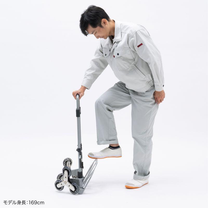 SANWA SUPPLY（サンワサプライ） 折りたたみキャリー 3輪階段用台車