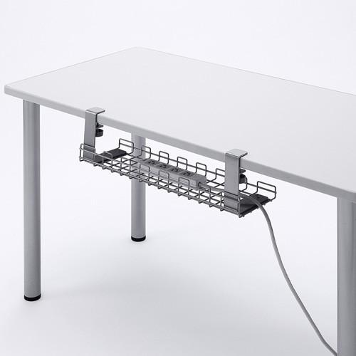 ケーブルトレー ケーブル・タップ配線 デスク背面取付 ワイヤー製 Sサイズ 汎用タイプ CB-CT4 サンワサプライ|esupply|03