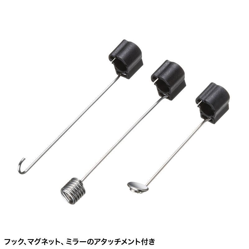 ファイバースコープ 工業用内視鏡カメラ IP67コンパクト ハンディタイプ 5.2mm 防水 スネークカメラ ボアスコープ 4.3インチモニター CMS-ES03SET-1の画像