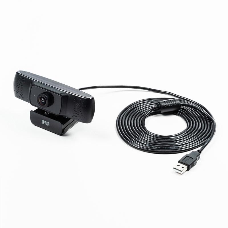 SANWA SUPPLY（サンワサプライ） WEBカメラ USB接続 超広角150度ワイド