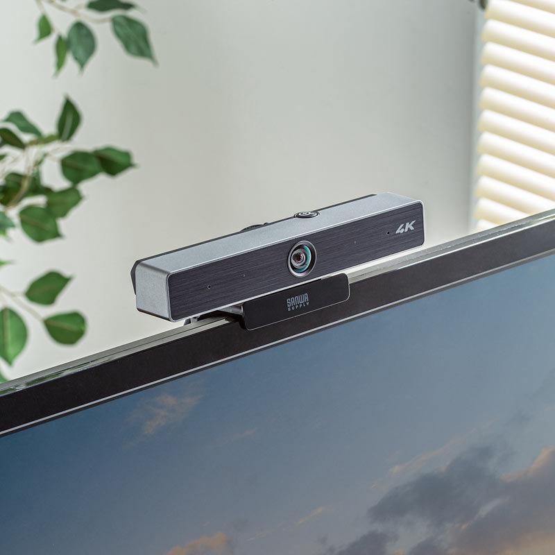 SANWA SUPPLY（サンワサプライ） WEBカメラ USB接続 ワイドレンズ 4K