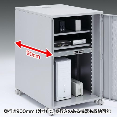 SANWA SUPPLY（サンワサプライ） 19インチマウントボックス 高さ1000mm