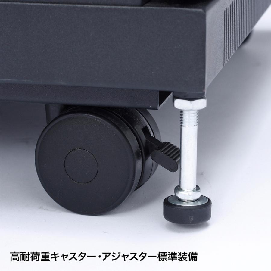 サーバーラック 19インチ 12U 幅60cm 奥行110cm 高さ72cm 扉 鍵 データセンター 小型 機器収納ボックス CP-SVC12U サンワサプライ_14