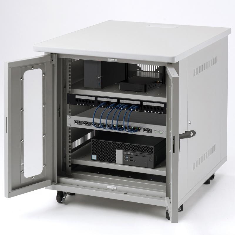 SANWA SUPPLY（サンワサプライ） サーバーラック 19インチマウント付き