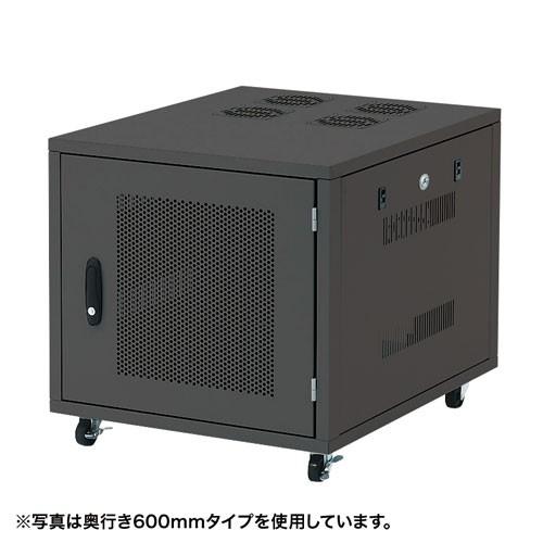 19インチサーバーボックス 9U W570mm スリム型 奥行き700mm  CP-SVNC2 サンワサプライ 代引不可 個人様宅への配送不可｜esupply