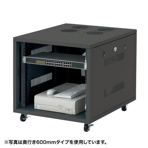 19インチサーバーボックス 9U W570mm スリム型 奥行き700mm  CP-SVNC2 サンワサプライ 代引不可 個人様宅への配送不可｜esupply｜03