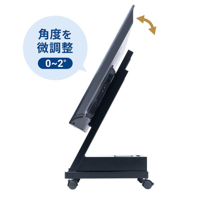 【未使用品‼️】定価65,780円♪サンワサプライ 65型対応ディスプレイスタンド SANWA SUPPLY（サンワサプライ） サイネージスタンド デジタル
