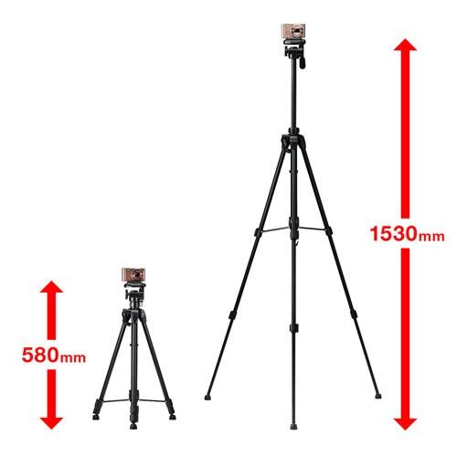 カメラ三脚 3段階 デジタル一眼レフ ミラーレス コンパクトデジカメ DG-CAM21 サンワサプライ｜esupply｜04