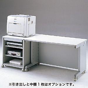 eデスク Pタイプ W700×D700mm プリンタ台 ED-P7070N サンワサプライ 代引不可 個人様宅への配送不可_3
