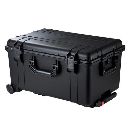 訳あり新品 精密機器キャリー ハード ケース 大型 キャスター PC 工具 パッケージにキズ、汚れあり EES-BAG-HD5 サンワサプライの画像