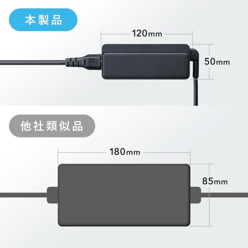 訳あり新品 モバイルバッテリー ハンドル 軽量 小型 持ち運び 大容量 PD90W 高速充電 ノートPC BTL-RDC36CTR サンワサプライ 外装に傷・汚れあり_6