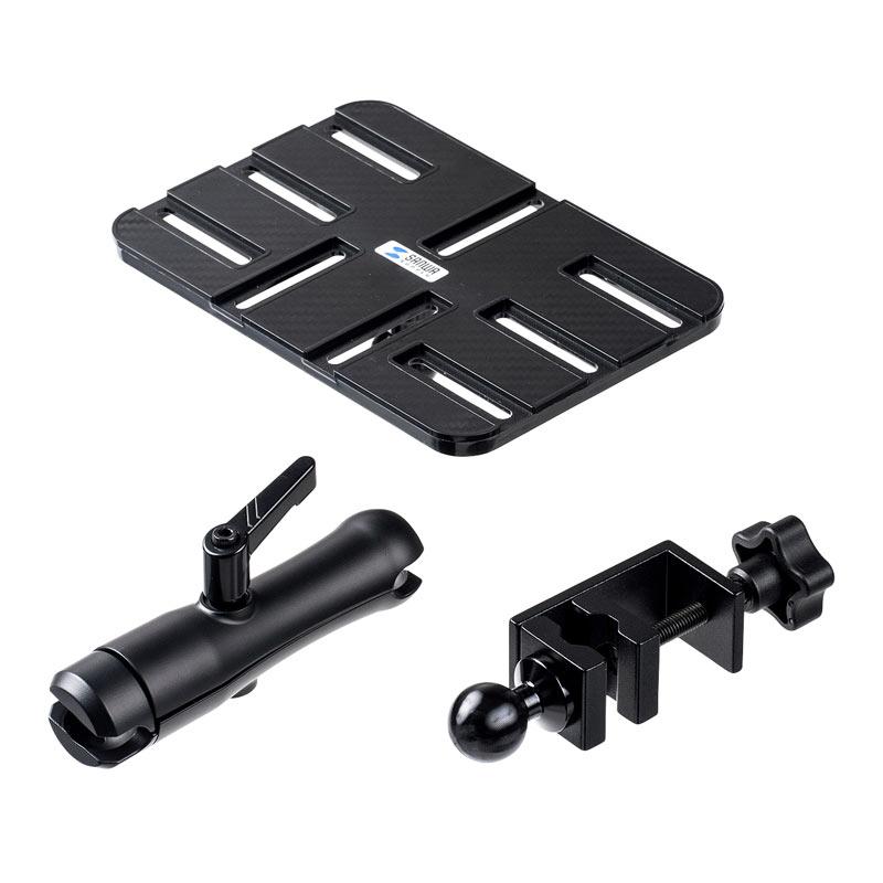SANWA SUPPLY 訳あり新品 タブレットホルダー 支柱取り付け 2 SANWA SUPPLY 訳あり新品 タブレットホルダー 支柱取り付け 2