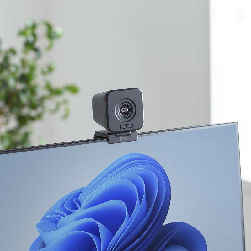 SANWA SUPPLY（サンワサプライ） 訳あり新品 ワイヤレスWEBカメラ 広角