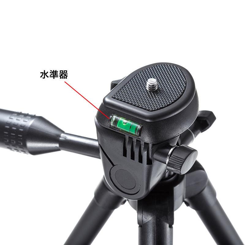 訳あり新品 コンパクト三脚 3段 DG-CAM29 サンワサプライ 外装に傷・汚れあり｜esupply｜06