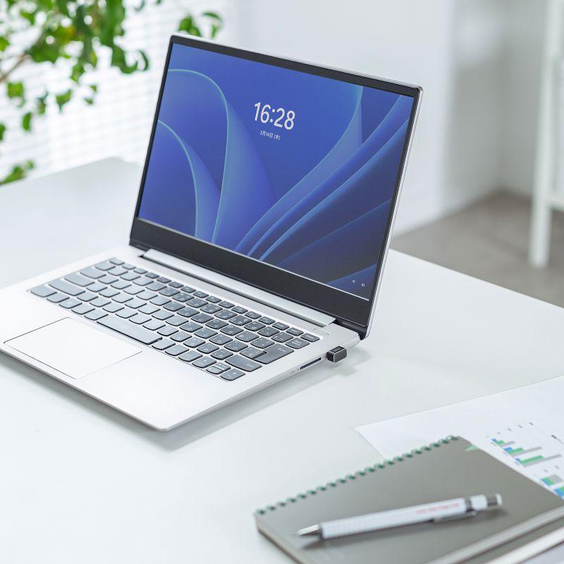 訳あり新品 指紋認証リーダー｜Windows Hello/パスキー対応 USB-A MoC FP-RD5 サンワサプライ 外装に傷・汚れあり ネコポス対応の画像