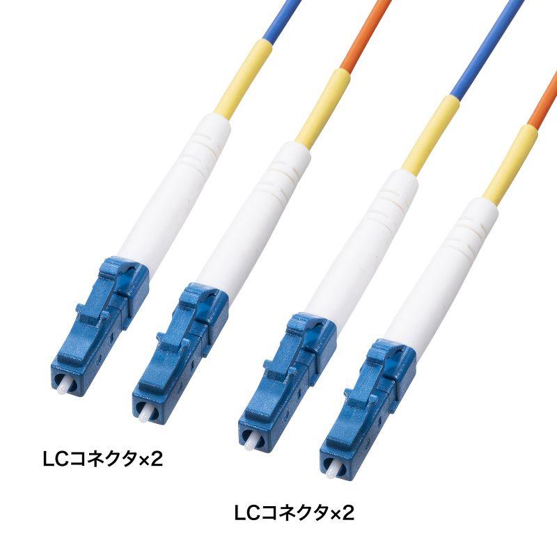 SANWA SUPPLY（サンワサプライ） 訳あり新品 光ファイバーケーブル 50m