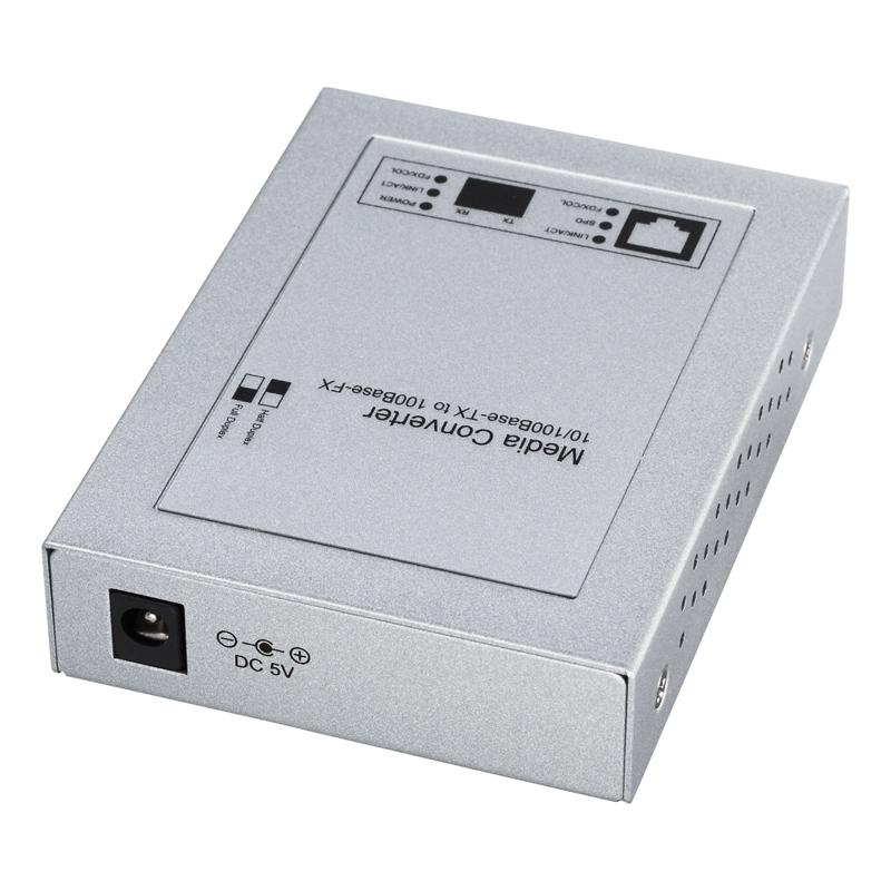 訳あり新品 光メディアコンバータ 100BASE-TX-100BASE-FX LAN-EC202C サンワサプライ 外装に傷・汚れありの画像