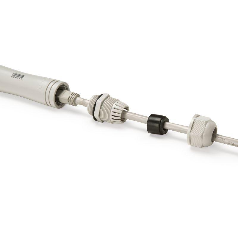 SANWA SUPPLY（サンワサプライ） 訳あり新品 PoEエクステンダー IP67