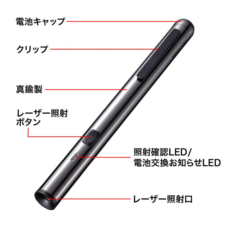 訳あり新品 レーザーポインター グリーン 電池長寿命 LP-GL1015BK サンワサプライ 外装に傷・汚れあり :EES-LP-GL1015BK:イーサプライ  ヤフー店 - 通販 - Yahoo!ショッピング
