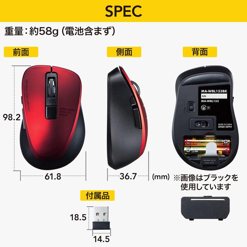 SANWA SUPPLY（サンワサプライ） 訳あり新品 マウス ワイヤレス 無線