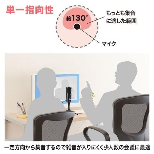 サンワサプライ アウトレット WEB会議高感度USBマイクMM-MCU05BK 箱にキズ、汚れあり アウトレット品 SANWA SUPPLY 訳あり新品 WEB会議高感度USBマイク 指向性