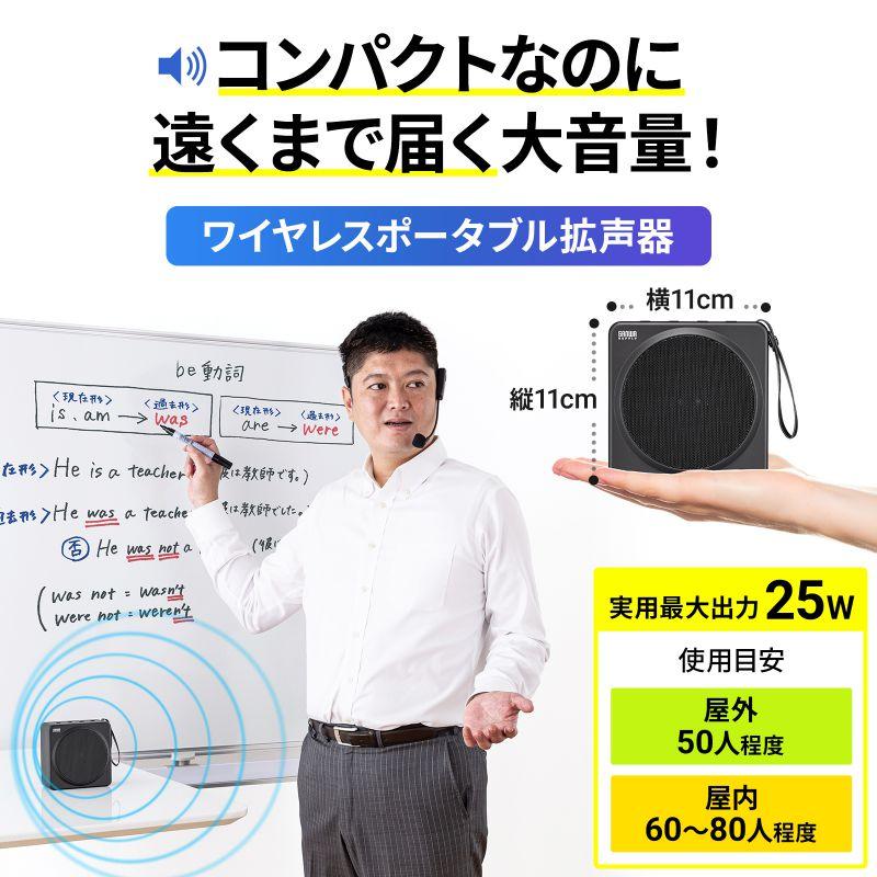 SANWA SUPPLY（サンワサプライ） 訳あり新品 ハンズフリー拡声器 