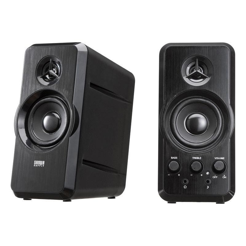 訳あり新品 マルチメディアスピーカー MM-SPL6BKN サンワサプライ 外装 