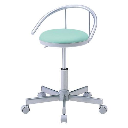訳あり新品 病院向けチェア グリーン 抗菌耐アルコールタイプ SNC-RD1VG2 サンワサプライ 箱にキズ、汚れあり