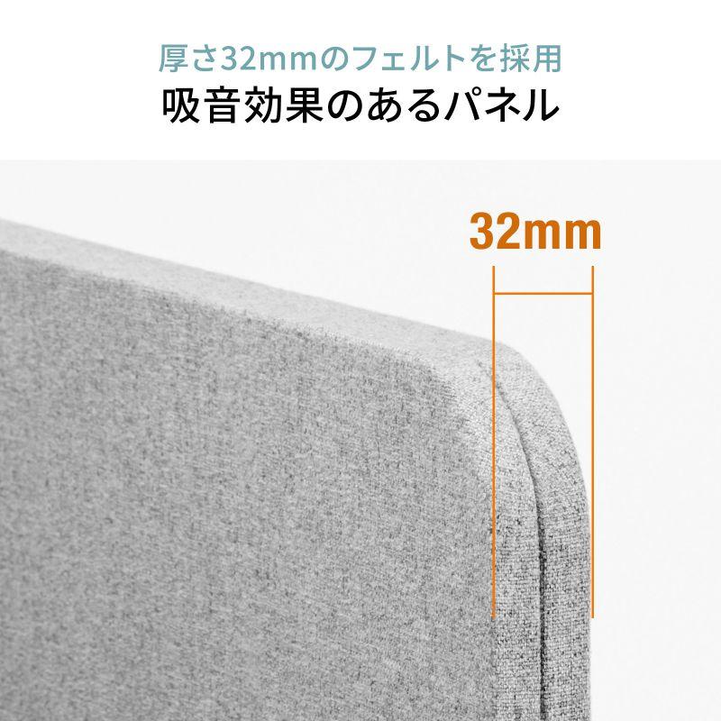 訳あり新品 簡易集中ブース用増結パネル SPT-PB005GY用 幅90cm 代引き不可 個人様宅への配送不可 SPT-PB005PNGY サンワサプライ 外装に傷・汚れあり｜esupply｜05