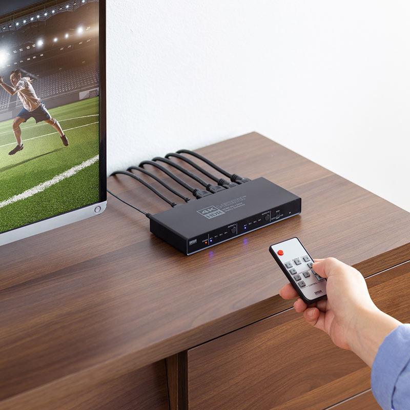 SANWA SUPPLY（サンワサプライ） 訳あり新品 4K HDR 光デジタル出力