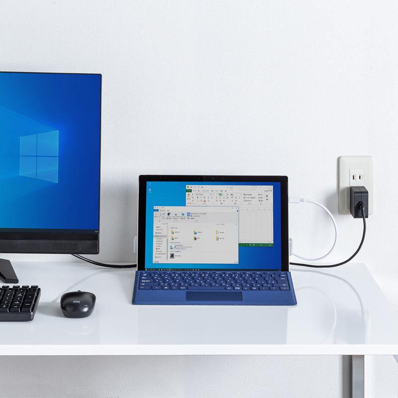 訳あり新品 Surface用ドッキングステーション USBハブ USB3.2 Gen2 HDMI LANポート USB-3HSS6S サンワサプライ 外装に傷・汚れあり_7