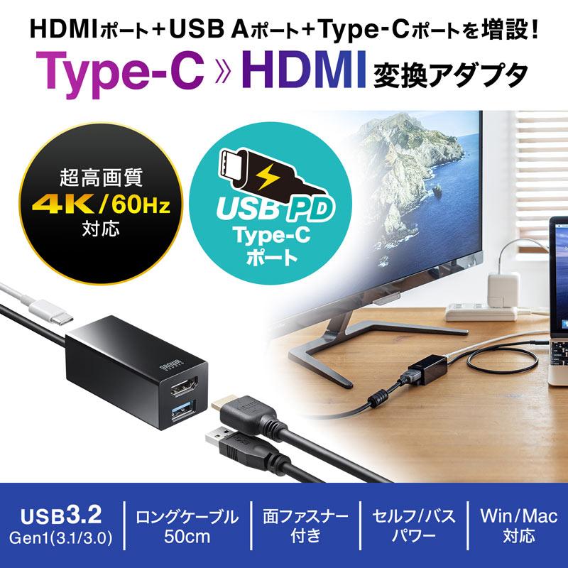 【未開封】サンワサプライ USB-HDMI変換アダプタ/ディスプレイ サンワサプライ Amazon.co.jp: USB-HDMI変換アダプタ　未使用品 分配器・切替器