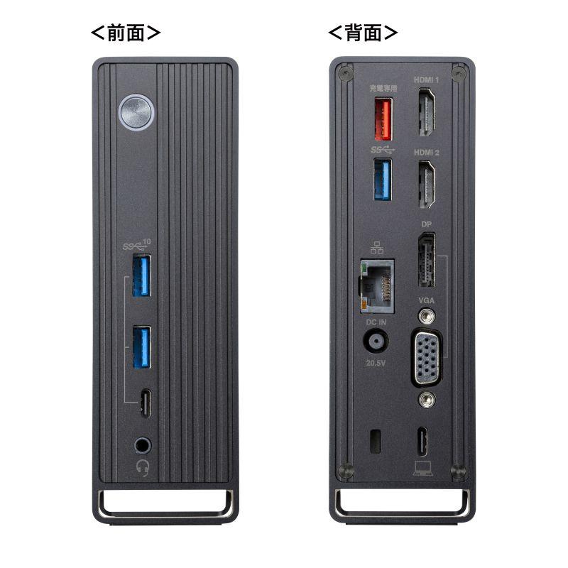 新品未開封 ドッキングステーション USB-CVDK11 Amazon.co.jp: サンワサプライ USB Type-Cドッキング