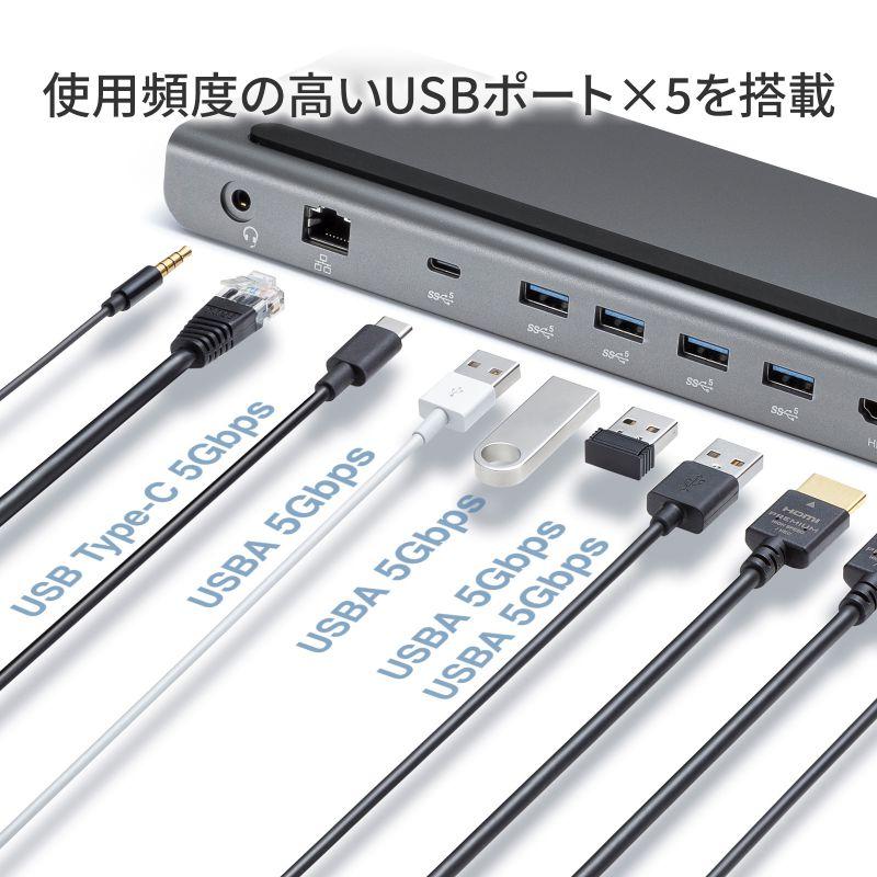 SANWA SUPPLY（サンワサプライ） 訳あり新品 ドッキングステーション