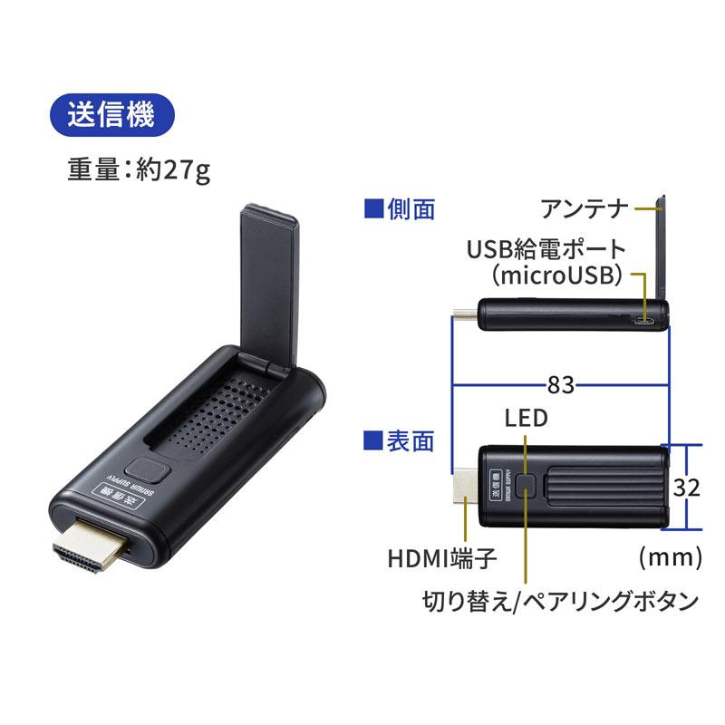 SANWA SUPPLY（サンワサプライ） 訳あり新品 HDMIエクステンダー 延長