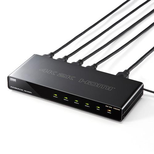 SANWA SUPPLY（サンワサプライ） 訳あり新品 4K2K対応HDMI分配器 4分配