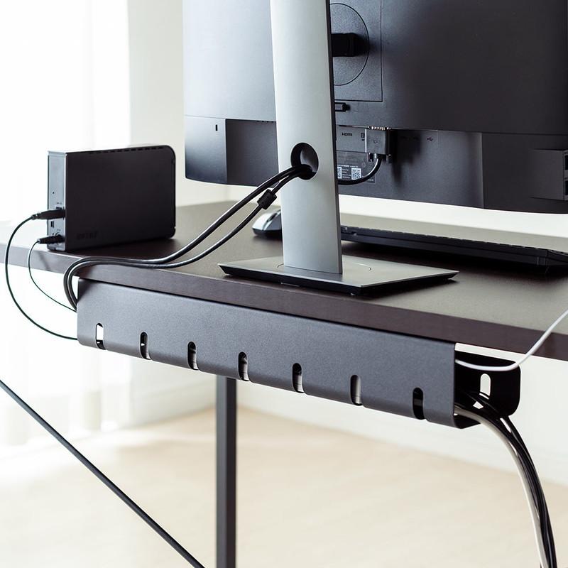 ケーブルトレー ケーブルオーガナイザ 配線 収納 隠し デスク 電源タップ 幅53cm ブラック EEX-CBH05BK :EEX-CBH05BK:イーサプライ ヤフー店 - 通販 - Yahoo!ショッピング ケーブルトレー ケーブルオーガナイザ 配線 収納 隠し デスク 電源タップ 幅53cm ブラック EEX-CBH05BK :EEX-CBH05BK:イーサプライ ヤフー店 - 通販 - Yahoo!ショッピング