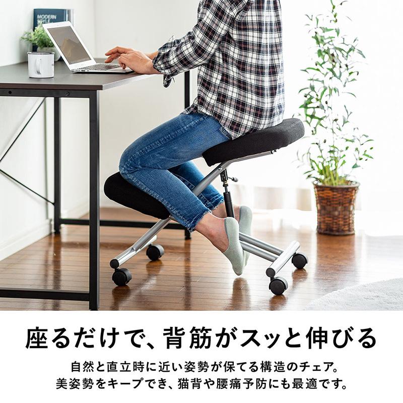 イーサプライ バランスチェア 姿勢矯正椅子 背筋が伸びる 学習 イーサプライ バランスチェア 姿勢矯正椅子 背筋が伸びる 学習
