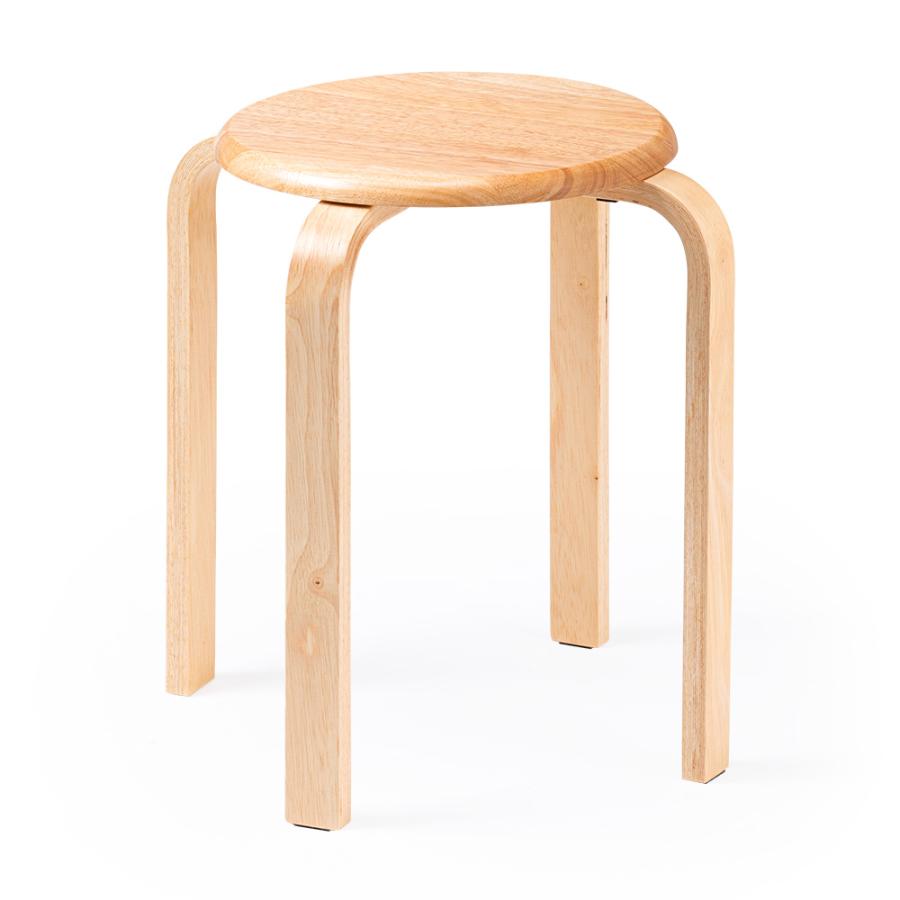 スツール J ⭐︎送料込み⭐︎ イーサプライ スツール 木製 天然木 丸椅子 背もたれ無し