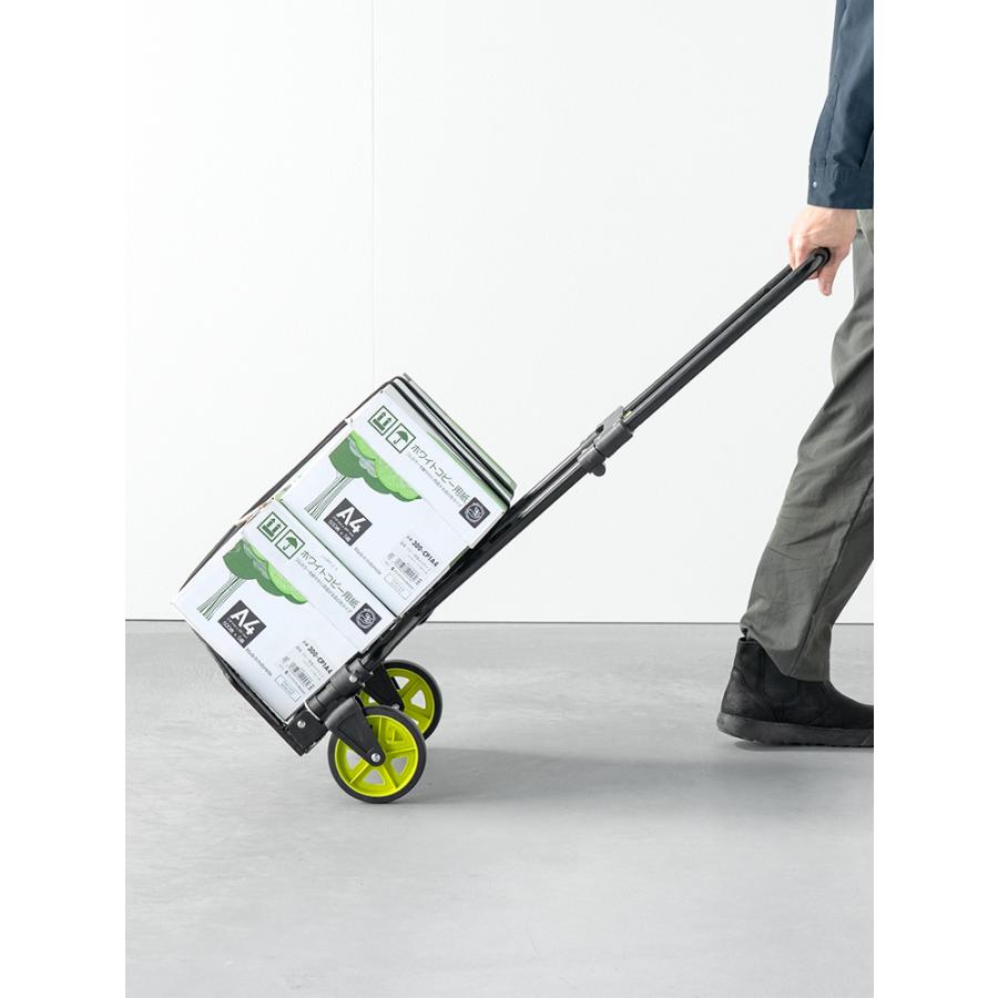 イーサプライ（e-supply） キャリーカート 荷物運搬 折りたたみ 軽量 2