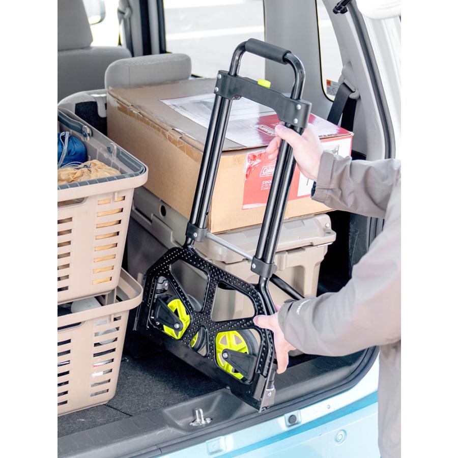 イーサプライ（e-supply） キャリーカート 荷物運搬 折りたたみ 軽量 2