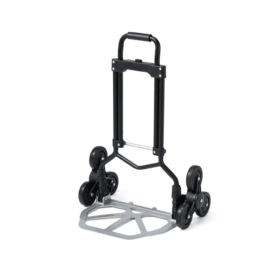 新品　未使用 チルトプル式　荷物運搬　　階段が上がれるキャリーカート イーサプライ（e-supply） 軽量＆折りたたみ式キャリーカート 階段も