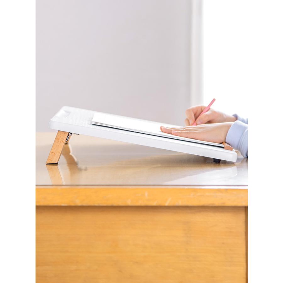 イーサプライ（e-supply） 傾斜台 幅56cm ライティングボード 学習台