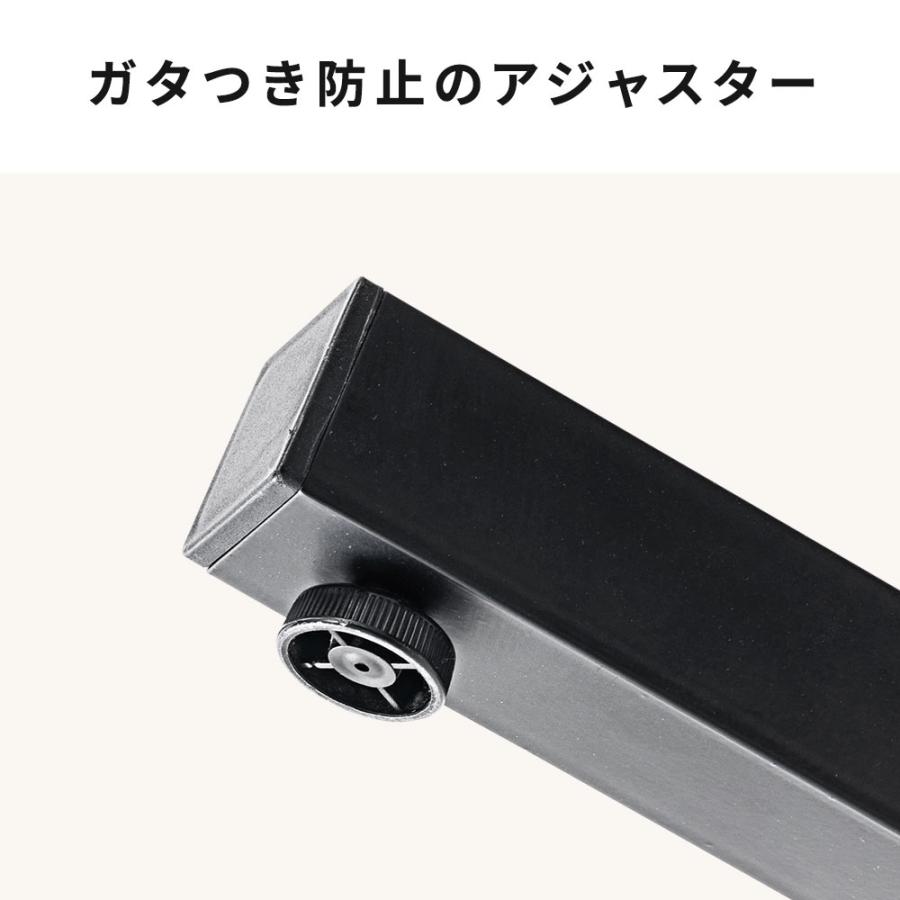 パソコンデスク ローデスク ゲーミング 高さ4段階調整 木製天板 シンプル 一人暮らし 幅90cm 奥行50cm ダークブラウン ライトブラウン EEX-DKL02｜esupply｜10